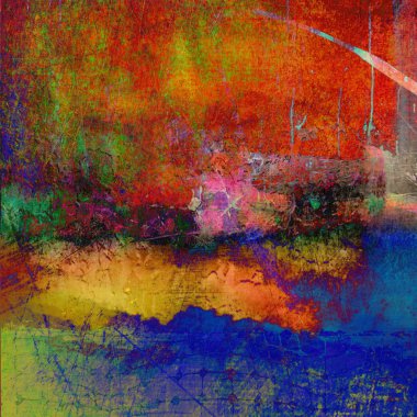 Parlak sanatsal sıçramalar. Soyut boyama renk dokusu. Moder