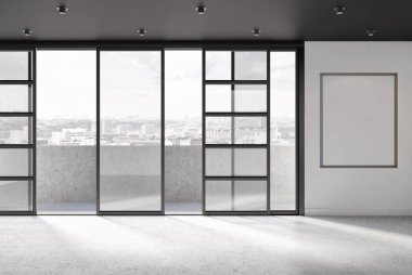 büyük lüks modern parlak iç mekanları ile alay poster çerçeve ben