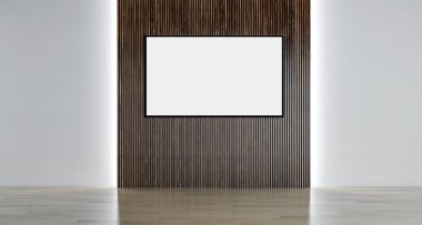 büyük lüks modern parlak iç mekanları ile alay poster çerçeve ben