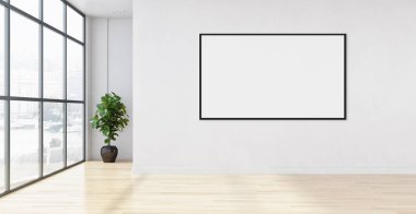 büyük lüks modern parlak iç mekanları ile alay poster çerçeve ben