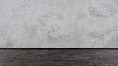 Modern boş boşaltmak Oda illüstrasyon geniş lüks aydınlık 