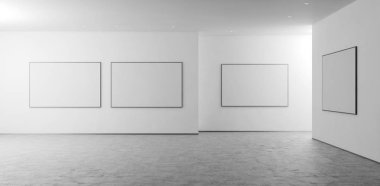 büyük lüks modern parlak iç mekanları ile alay poster çerçeve ben