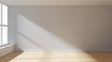 Büyük lüks, modern, parlak iç mekanlar. Oturma odası tasviri. 3D görüntüleme.