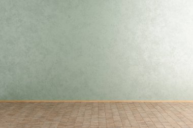Büyük lüks, modern, parlak iç mekanlar. Oturma odası tasviri. 3D görüntüleme.