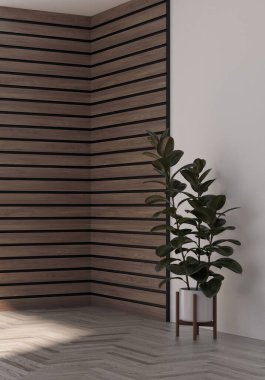 3D tasviri, büyük lüks, modern, parlak iç mekânlar sunuyor. Oturma odasındaki model bilgisayar dijital olarak üretiliyor.