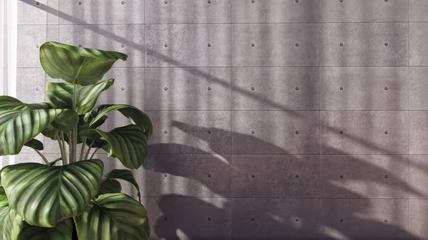 Büyük lüks, modern, parlak iç mekan. Oturma odası tasviri 3D canlandırma.