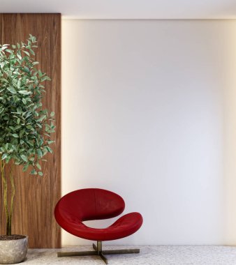 3D tasviri, büyük lüks, modern, parlak iç mekânlar sunuyor. Oturma odasındaki model bilgisayarlar dijital olarak oluşturuluyor.