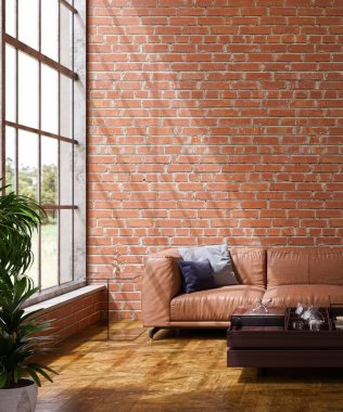 3D tasviri, büyük lüks, modern, parlak iç mekânlar sunuyor. Oturma odasındaki model bilgisayarlar dijital olarak oluşturuluyor.