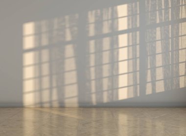 Büyük lüks, modern, parlak iç mekan. Oturma odası tasviri 3D canlandırma.