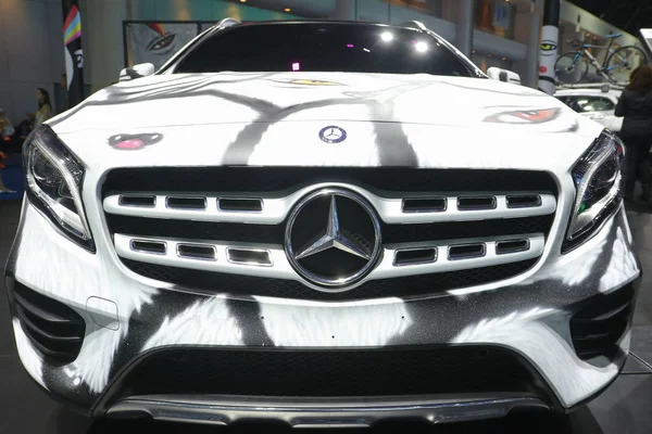 Nonthaburi, Tayland-31 Mart 2018 : Tayland Uluslararası Motor Expo 2018 Bangkok 39.Açılış Tabirleri