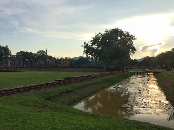 Atardecer Última Luz Del Día — Foto de Stock