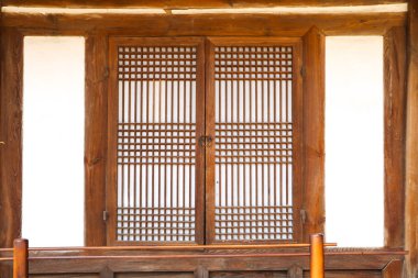 Kore'de Budist tapınak kapısı, Kore geleneksel güzel kapı,