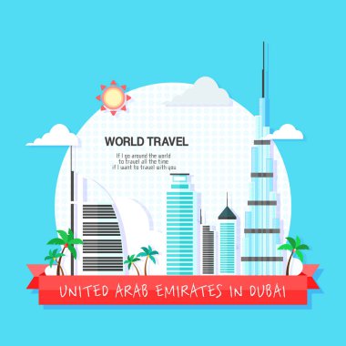 seyahat olay Tasarım, Landmark illüstrasyon Tasarım