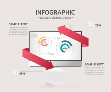 Bilgi grafik tasarım illüstrasyon