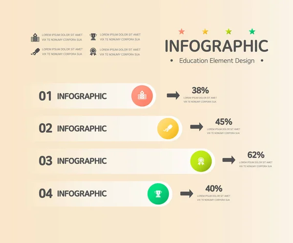 Info Ilustración Diseño Gráfico — Archivo Imágenes Vectoriales