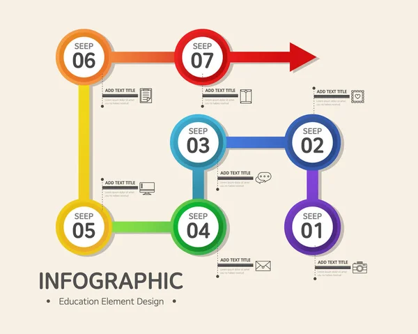 Info Ilustración Diseño Gráfico — Archivo Imágenes Vectoriales