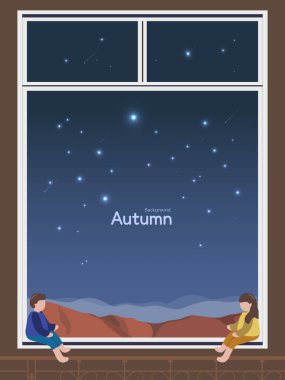 Sonbahar duygu gösterimi: Pencereden düş