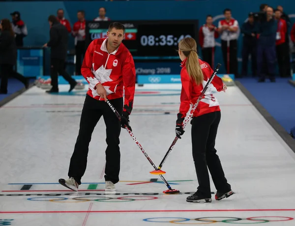 Gangneung Zuid Korea Februari 2018 John Morris Van Canada Olympisch — Stockfoto