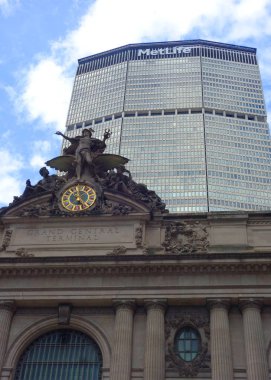 New York - 5 Haziran 2018: Midtown Manhattan Grand Central Terminali. Grand Central Terminal bir banliyö ve şehirlerarası demiryolu terminali 42. cadde ve Park Avenue Midtown Manhattan olduğunu 