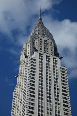 New York - 5 Haziran 2018: New York'ta Chrysler Binası. Dünyanın 1931 yılında 11 ay için bina en yüksek bina yapıldı           