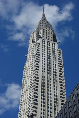 New York - 5 Haziran 2018: New York'ta Chrysler Binası. Dünyanın 1931 yılında 11 ay için bina en yüksek bina yapıldı           