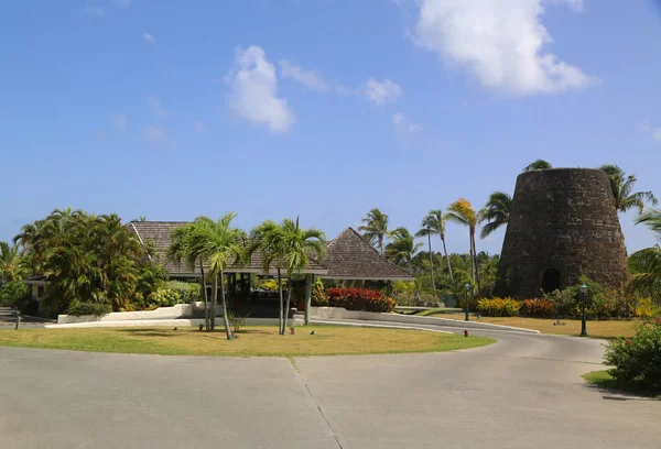 St John'S, Antigua - 13 Haziran 2018: resepsiyona Gale Bay Resort ve Spa Antigua