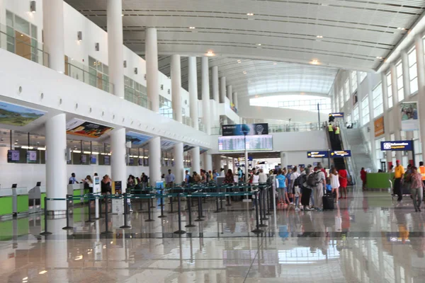 Osbourn 安提瓜和巴布达 2018年6月14日 安提瓜 鸟国际机场航站楼内部 — 图库照片