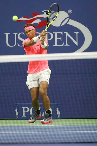 New York Srpna 2017 Grand Slamu Rafael Nadal Španělska Akci — Stock fotografie