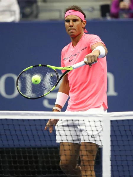 New York Elokuu 2017 Grand Slam Mestari Rafael Nadal Espanjan — kuvapankkivalokuva
