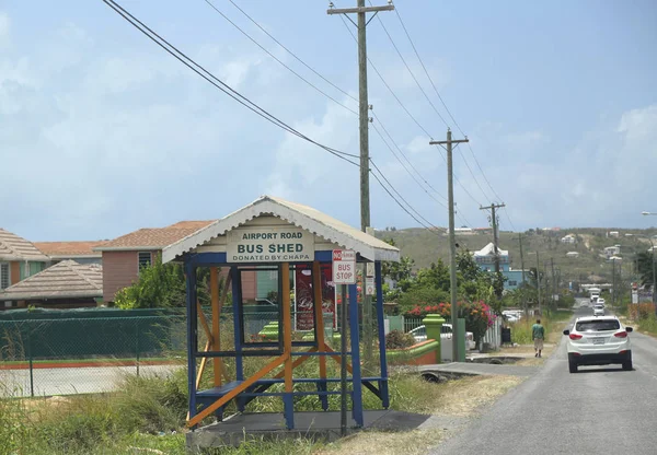 San Juan Antigua Barbuda Junio 2018 Las Calles Capital San — Foto de Stock