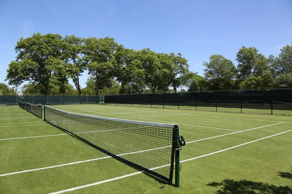 Les Courts Tennis Herbe — Photo