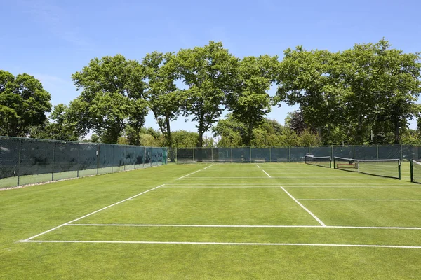 Les Courts Tennis Herbe — Photo