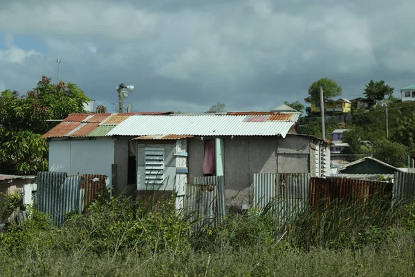 San Juan Antigua Barbuda Junio 2018 Las Calles Capital San — Foto de Stock