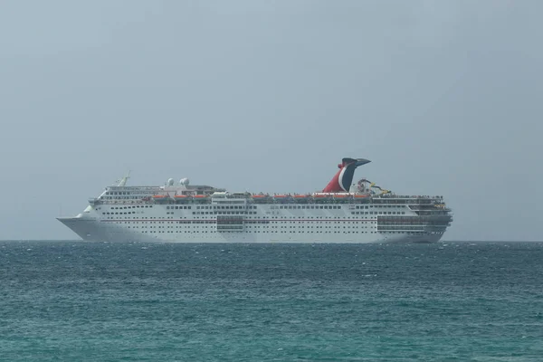 John Antigua Juni 2018 Carnival Fascination Cruise Schip Verlaten John — Stockfoto
