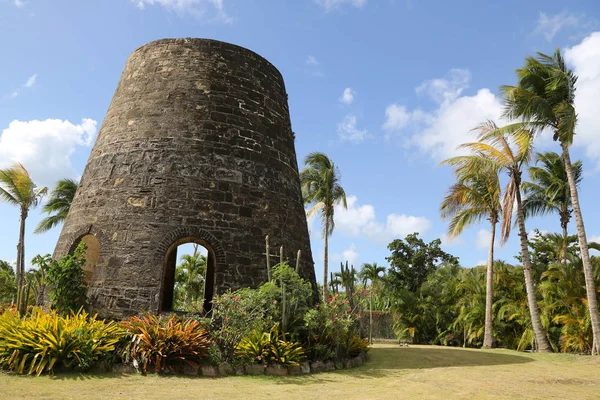 Old Sugar Mill Caribbeans — Stock Photo, Image