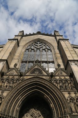 EDINBURGH, SCOTLAND - 4 Temmuz 2018: Edinburgh, İskoçya 'daki St. Giles Katedrali