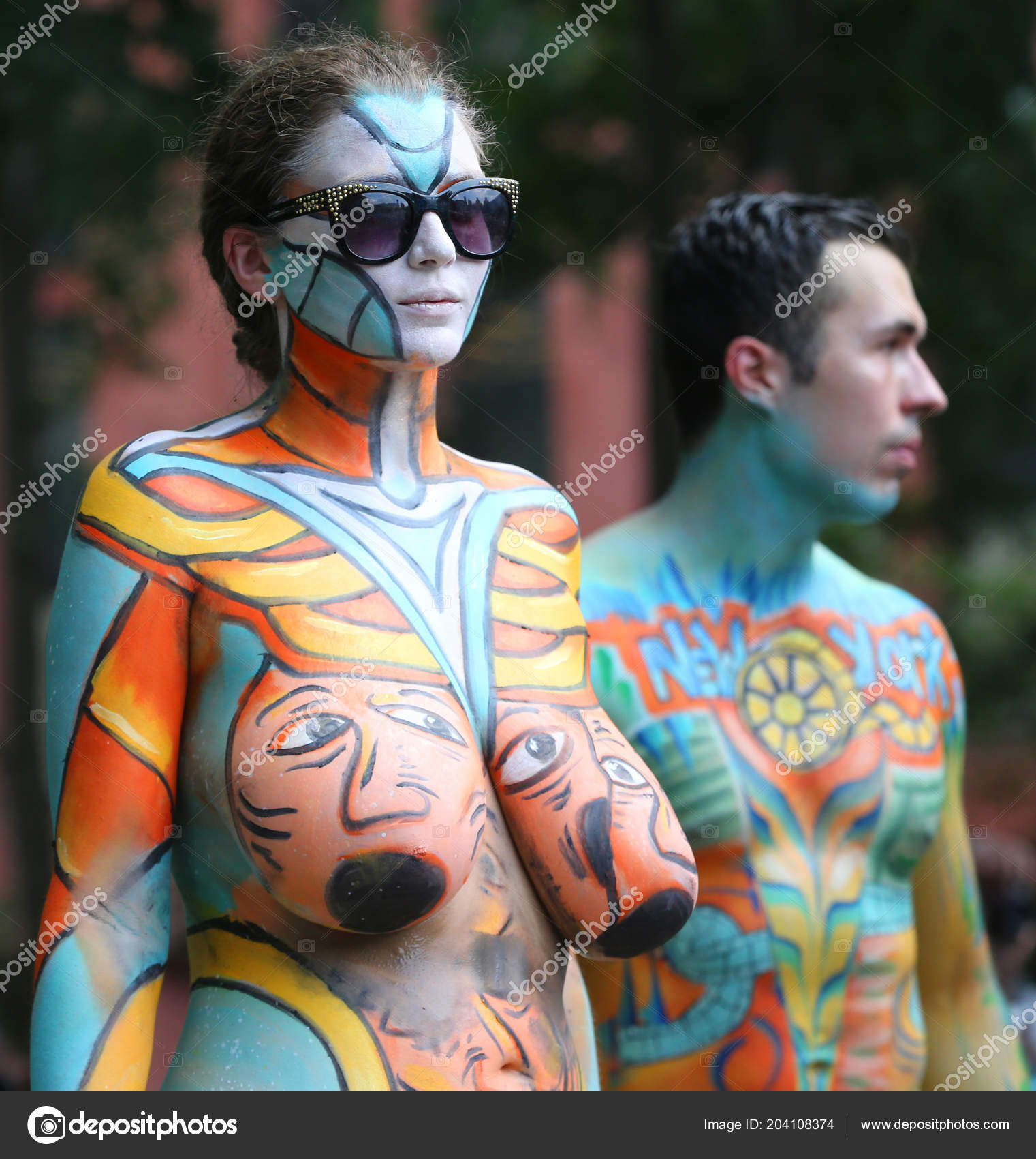 body painting new york city 2018