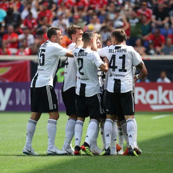Harrison Juli 2018 Team Juventus Viert Nadat Luca Clemenza Een — Stockfoto