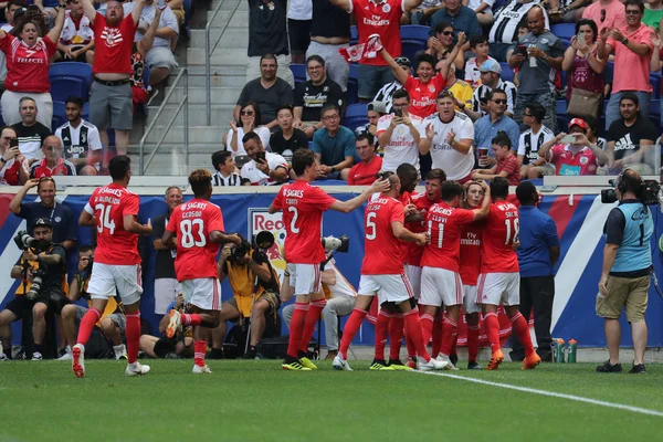 Harrison Juli 2018 Team Benfica Viert Nadat Alex Grimaldo Een — Stockfoto