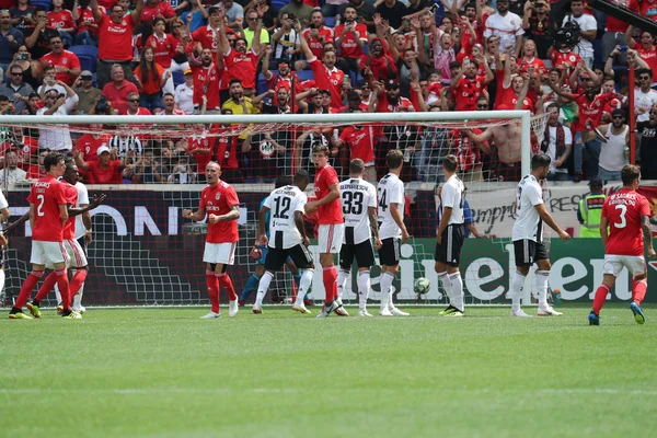 Harrison Juli 2018 Alex Grimaldo Scoort Een Doelpunt Voor Benfica — Stockfoto