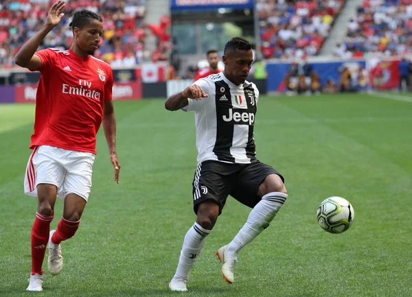 Harrison July 2018 Alex Sandro Juventus Tyronne Ebuehi Benfica Action — Stock Photo, Image