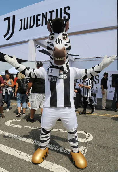 Harrison Juli 2018 Juventus Maskot Innan 2018 Internationella Champions Cup — Stockfoto