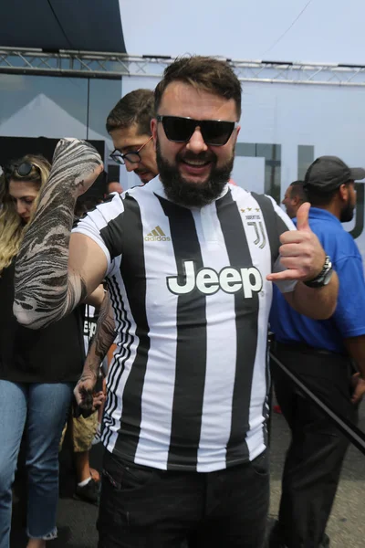 Harrison Temmuz 2018 Juventus Taraftarları Futbol Kulübü Fan Bölgedeki 2018 — Stok fotoğraf