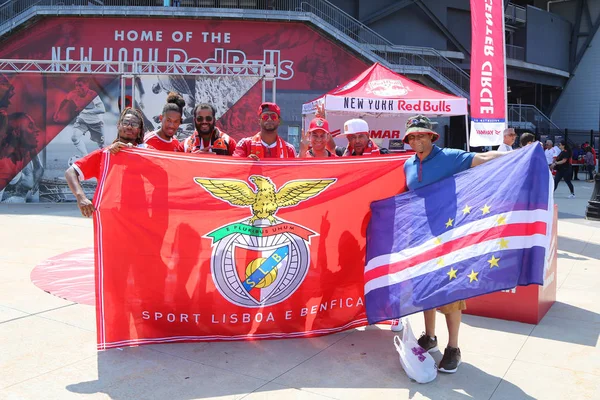 Harrison Lipca 2018 Wentylatory Benfica Klub Piłkarski Przed 2018 Międzynarodowy — Zdjęcie stockowe