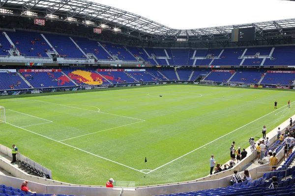 Harrison, Nj - 28 Temmuz 2018: Benfica rakip Juventus Maç 2018 Uluslararası Şampiyonlar Kupası'nda önce Red Bull Stadyumu