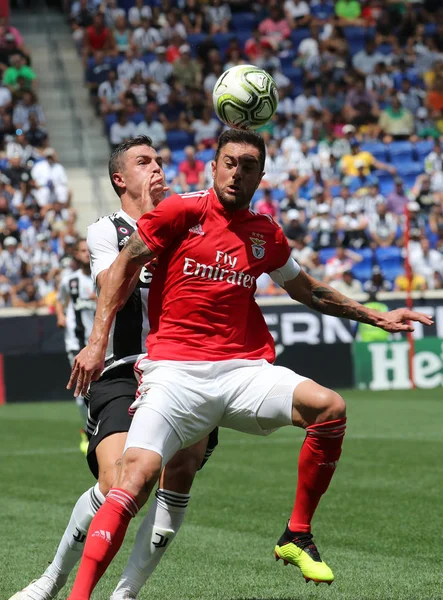 Harrison July 2018 Andrea Favilli Juventus Fights Ball Jardel Benfica — Stock Photo, Image