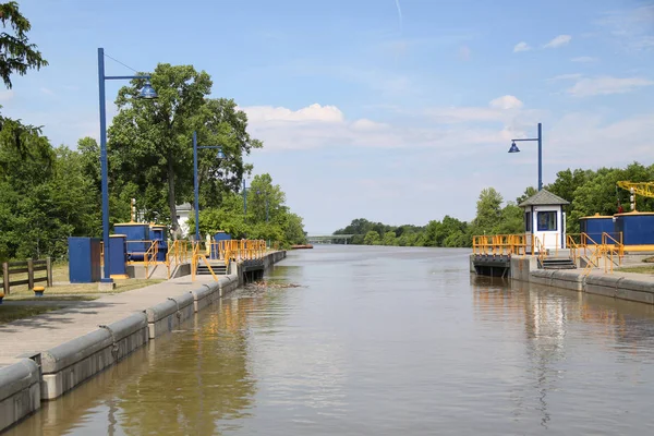 A Lock 33 on the Erie Canal in Upstate New York