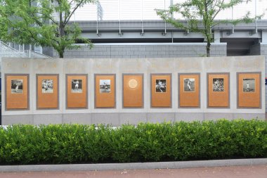 New York - 20 Ağustos 2018: Bizi mahkeme Şampiyonlar Billie Jean King Ulusal Tenis Merkezi New York'ta açık