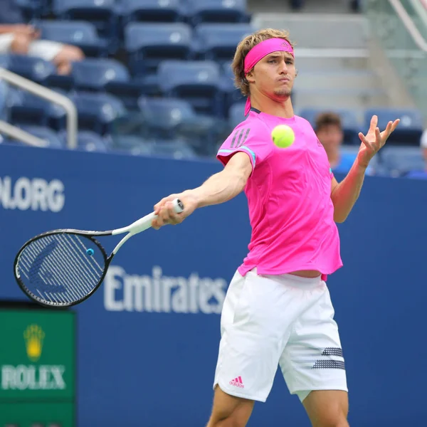 New York August 2018 Professional Tennis Player Alexander Zverev Germany — Stock Photo, Image