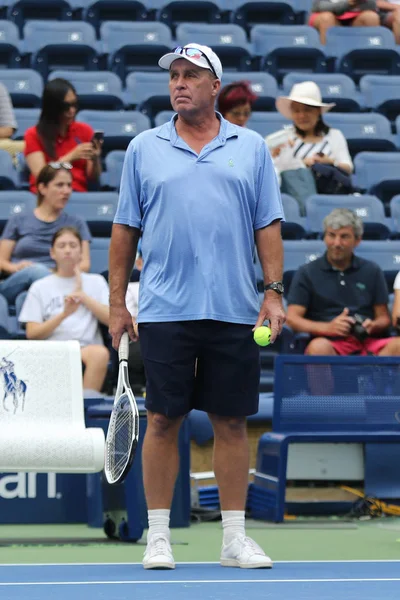 New York August 2018 Tennistrainer Und Grand Slam Sieger Ivan — Stockfoto